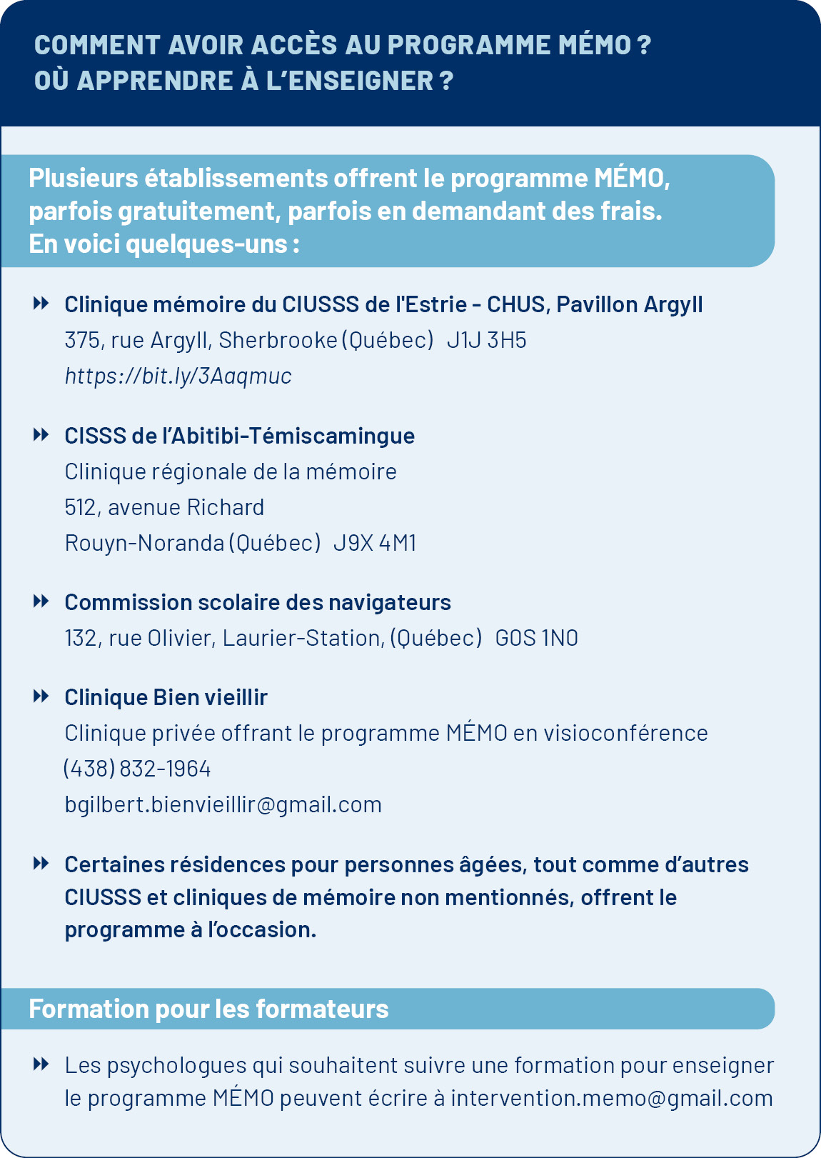 Viepro 1124 MEMO Encadre